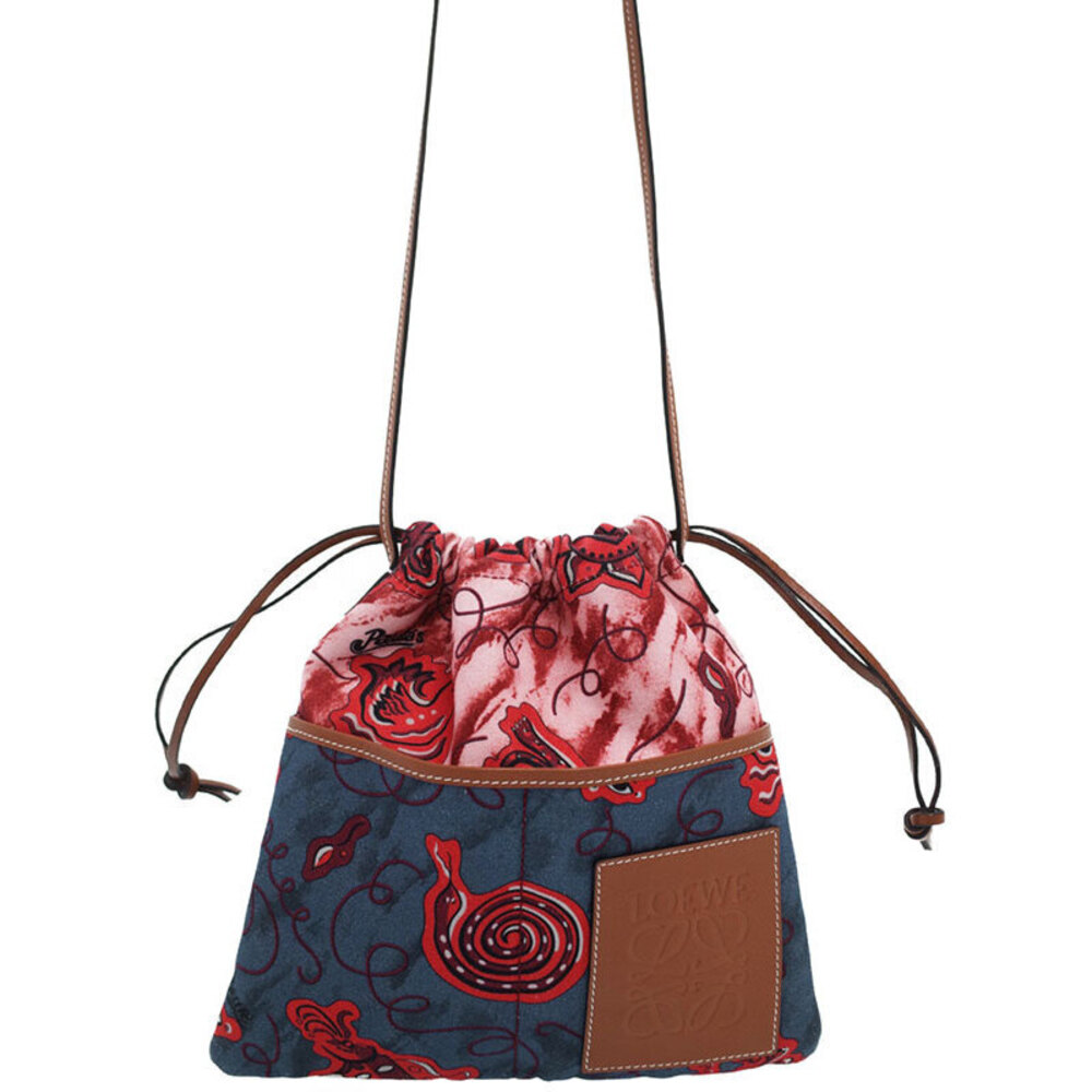 Loewe Paula Drawstring Clutch Shoulder Bag